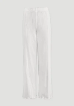 hessnatur Pointelle Schlafhose Relaxed PURE COTTON aus reiner Bio-Baumwolle von naturweiss Sale