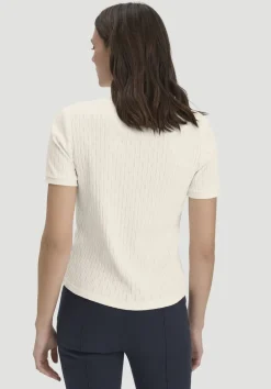 hessnatur Pointelle T-Shirt Regular aus reiner Bio-Baumwolle von cocos Hot