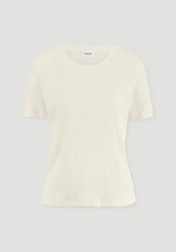 hessnatur Pointelle T-Shirt Regular aus reiner Bio-Baumwolle von cocos Hot