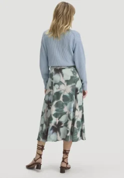 hessnatur Print Rock Midi aus LENZING™ ECOVERO™ Viskose von marine Sale