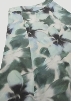 hessnatur Print Rock Midi aus LENZING™ ECOVERO™ Viskose von marine Sale