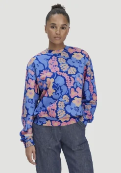 hessnatur Print Sweatshirt Oversize LIV LEE aus reiner Bio-Baumwolle von kornblume Clearance