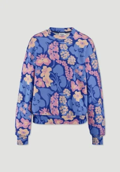 hessnatur Print Sweatshirt Oversize LIV LEE aus reiner Bio-Baumwolle von kornblume Clearance