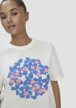 hessnatur Print T-Shirt Oversize LIV LEE aus reiner Bio-Baumwolle von kornblume Online