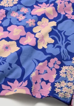 hessnatur Print T-Shirt Oversize LIV LEE aus reiner Bio-Baumwolle von kornblume