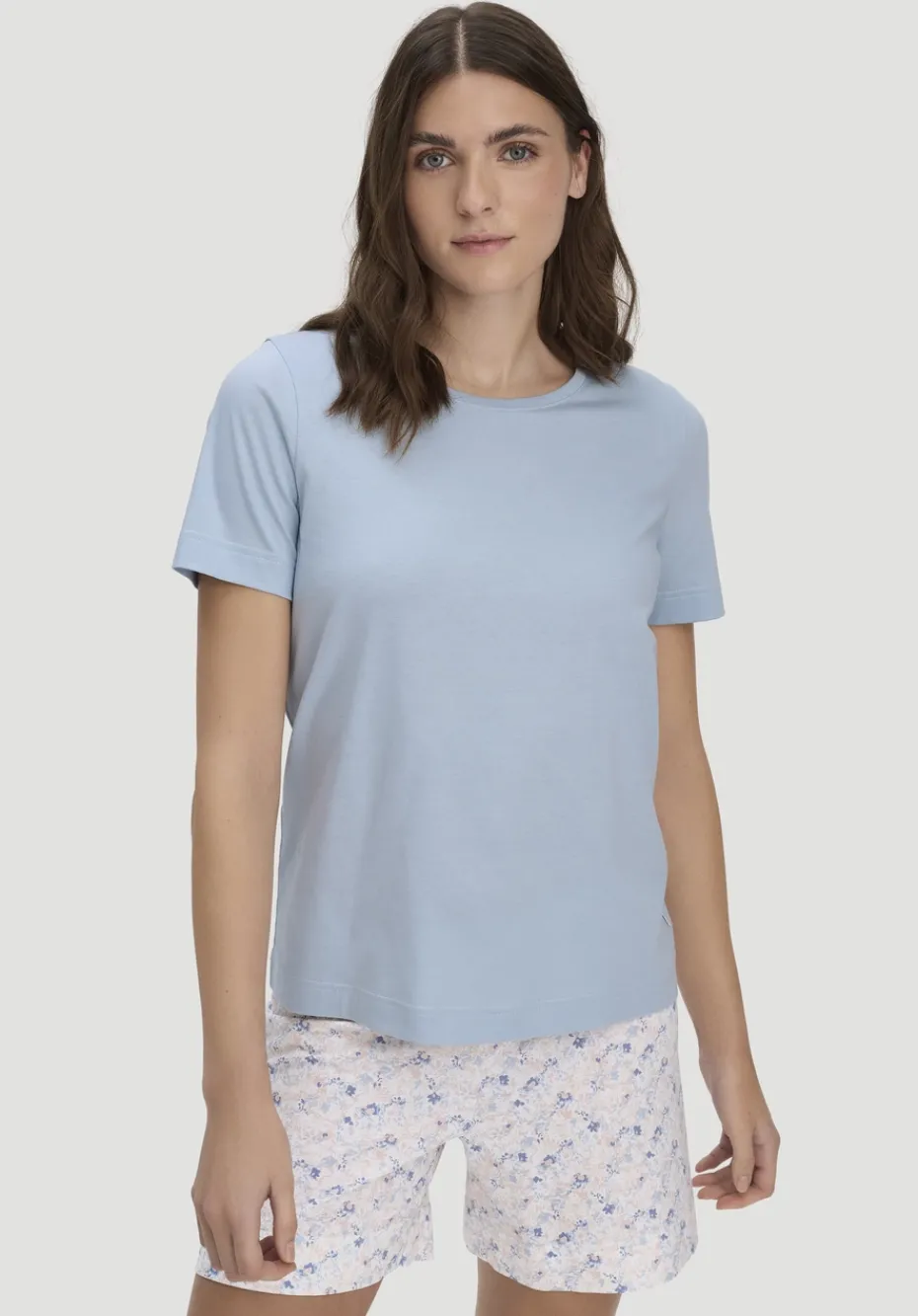 hessnatur Pyjama PURE COTTON aus reiner Bio-Baumwolle von nordisch blau Best