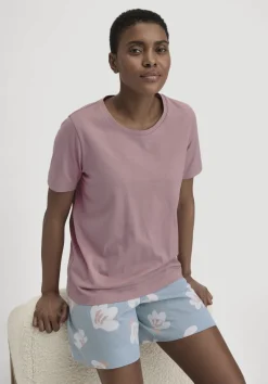 hessnatur Pyjama PURE COTTON aus reiner Bio-Baumwolle von helles jeansblau New