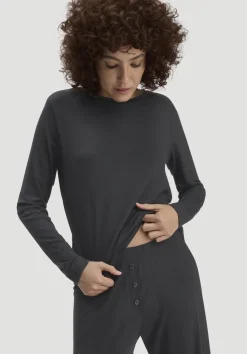 hessnatur Pyjama PURE FLOW aus TENCEL™ Modal von schwarz Online