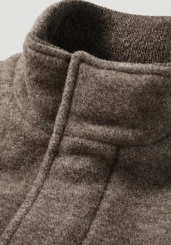 hessnatur Rhön Jacke Regular aus regionaler Schurwolle von naturbeige Discount