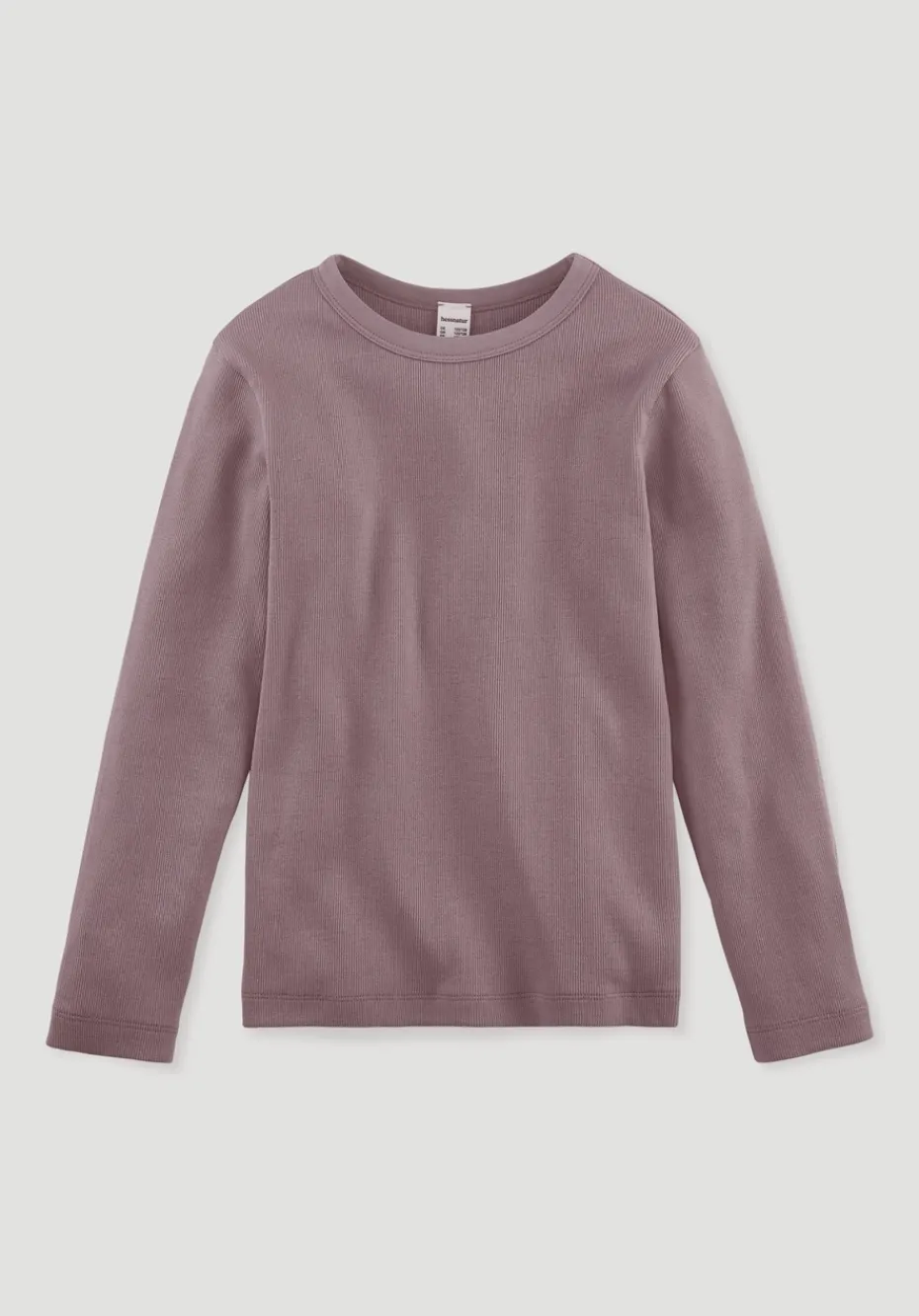 hessnatur Rib Shirt aus Bio-Baumwolle von altrosa Hot