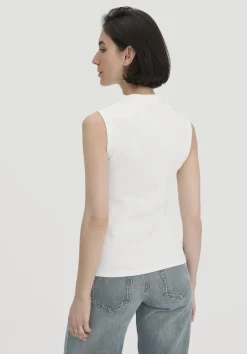 hessnatur Rib Top Slim aus Bio-Baumwolle von naturweiss Sale