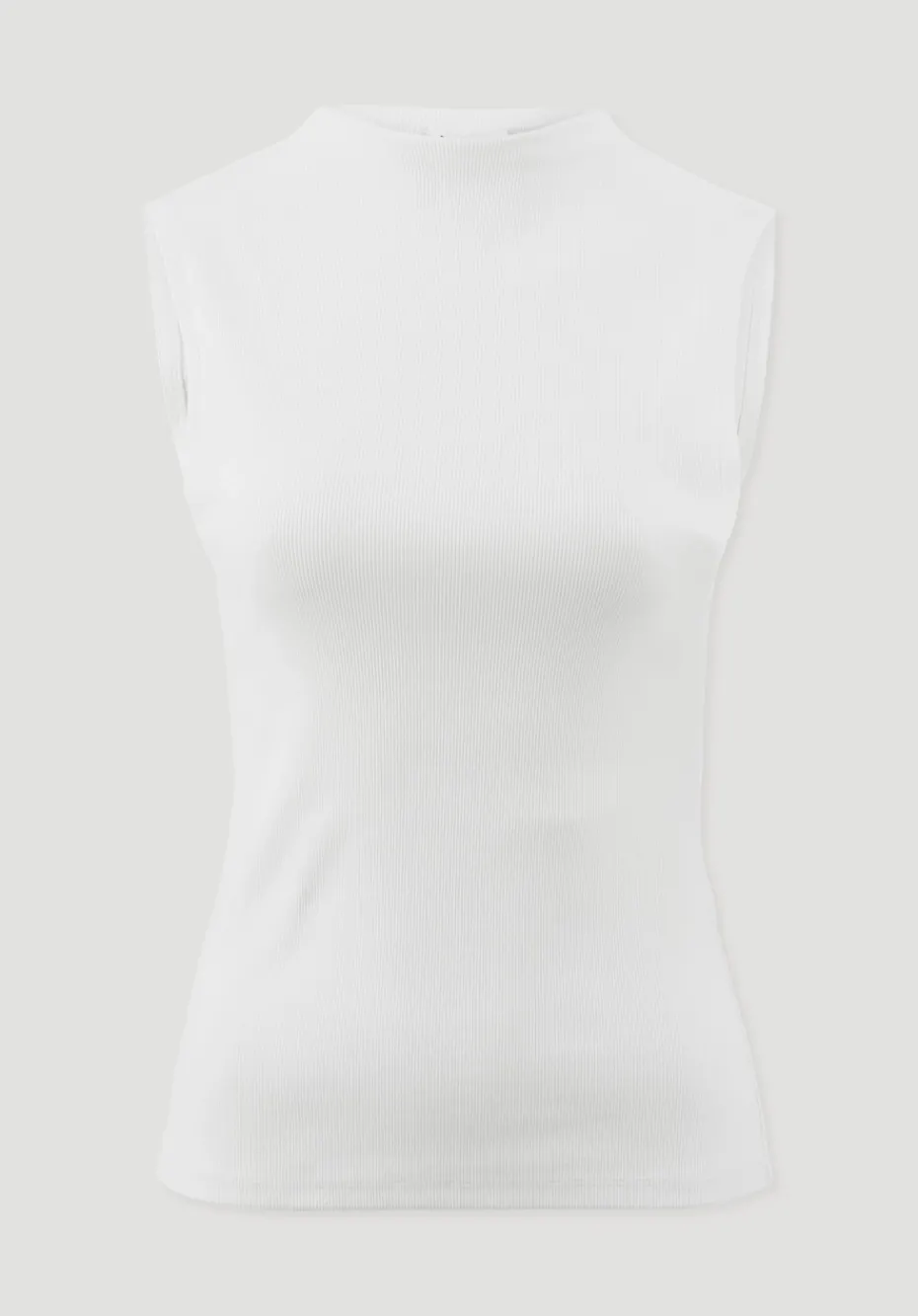 hessnatur Rib Top Slim aus Bio-Baumwolle von naturweiss Sale