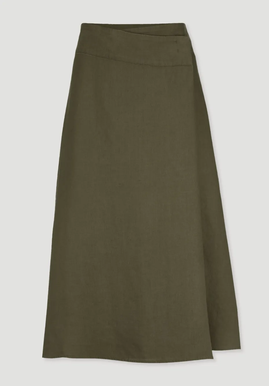hessnatur Rock Midi Regular aus reinem Leinen von goldoliv Clearance