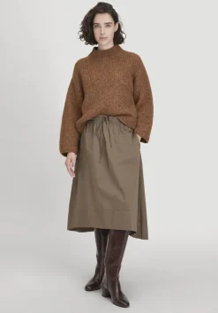 hessnatur Rock Midi Relaxed aus reiner Bio-Baumwolle von camel