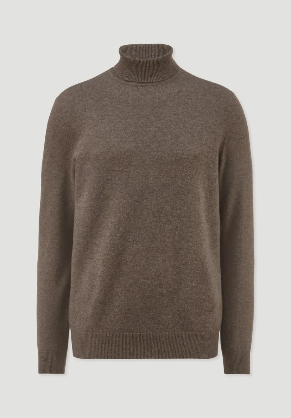 hessnatur Rollkragen Pullover Regular aus Bio-Merinowolle mit Cashmere von sand Online