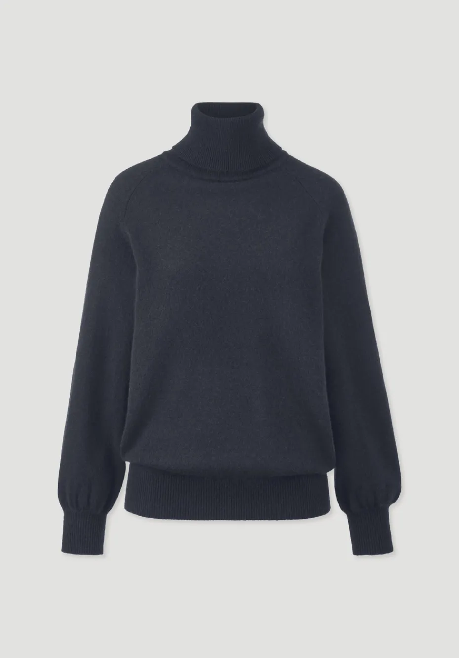 hessnatur Rollkragen Pullover Relaxed BETTER RECYCLING aus reinem Cashmere von marine Discount