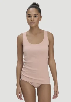 hessnatur Rundhals Tanktop im 2-Pack PURE COTTON aus reiner Bio-Baumwolle von cremerosa Clearance