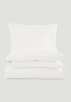 hessnatur Satin Bettwäsche-Set aus reiner Bio-Baumwolle von naturweiss New