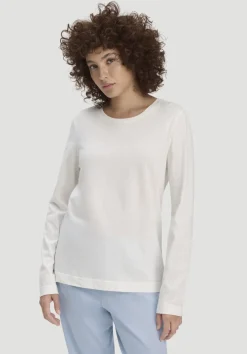 hessnatur Schlaf Shirt PURE COTTON aus reiner Bio-Baumwolle von naturweiss Clearance