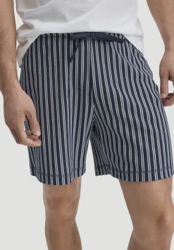 hessnatur Schlaf Shorts Relaxed aus Bio-Baumwolle von marine Discount