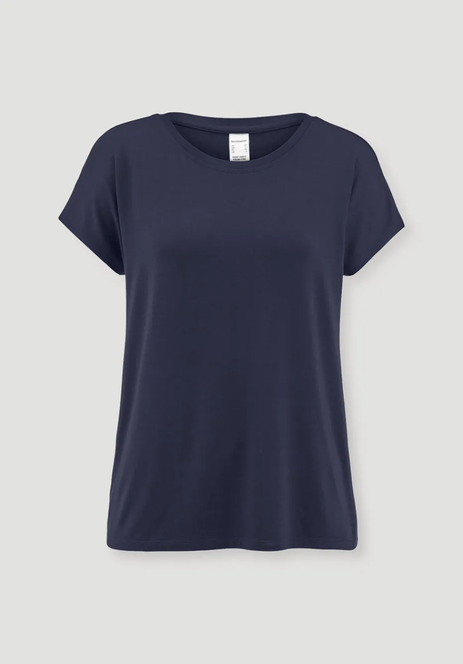 hessnatur Schlaf T-Shirt PURE FLOW aus TENCEL™ Modal von dunkelblau Clearance