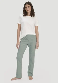 hessnatur Schlafhose PURE COTTON aus reiner Bio-Baumwolle von steppengras Outlet