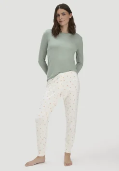 hessnatur Schlafhose PURE FLOW aus TENCEL™ Modal von sonnenapricot New