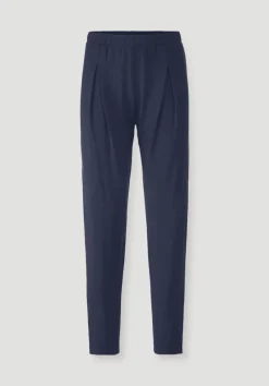 hessnatur Schlafhose PURE FLOW aus TENCEL™ Modal von dunkelblau New