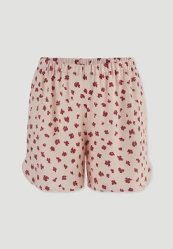 hessnatur Schlafshorts PURE LUX aus LENZING™ ECOVERO™ von pfirsichrot Hot