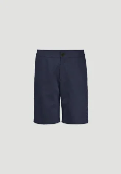 hessnatur Shorts ENEA Relaxed aus Bio-Baumwolle mit Leinen von marine Sale