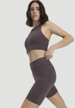 hessnatur Shorts Fitted ACTIVE LIGHT aus Bio-Baumwolle von mauvebraun Outlet