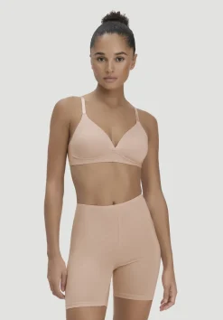hessnatur Shorts High Waist PURE FLOW aus TENCEL™ Modal von puder Clearance