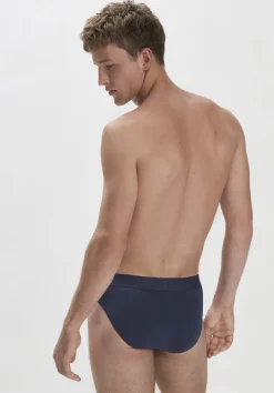 hessnatur Slip Regular Cut COTTON MIX aus Bio-Baumwolle von dunkelblau Online