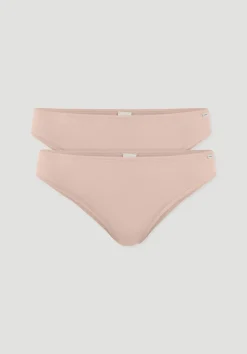 hessnatur Slip Regular Cut im 2-Pack PURE COTTON aus reiner Bio-Baumwolle von cremerosa Online