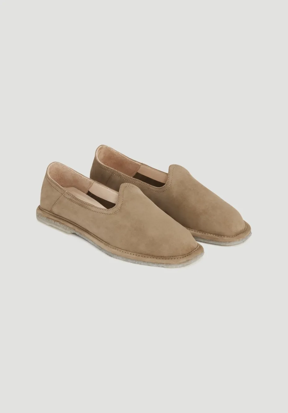 hessnatur Slipper aus chromfrei gegerbtem Nubuk-Leder von camel Discount