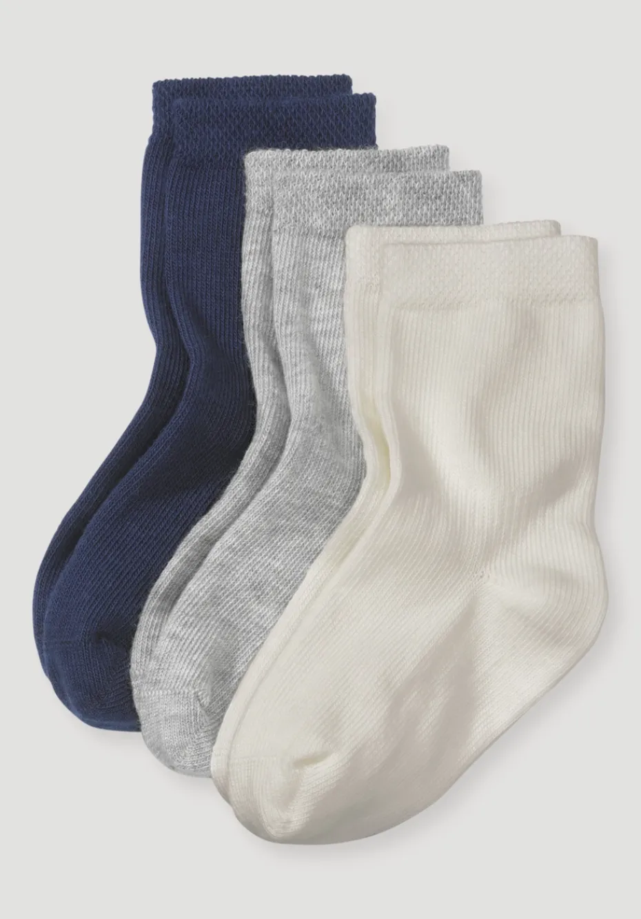 hessnatur Socke im 3er-Pack aus Bio-Baumwolle von marine Hot