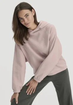 hessnatur Softfleece Hoodie Oversize ACTIVE COMFORT aus reiner Bio-Baumwolle von helles mauve Best