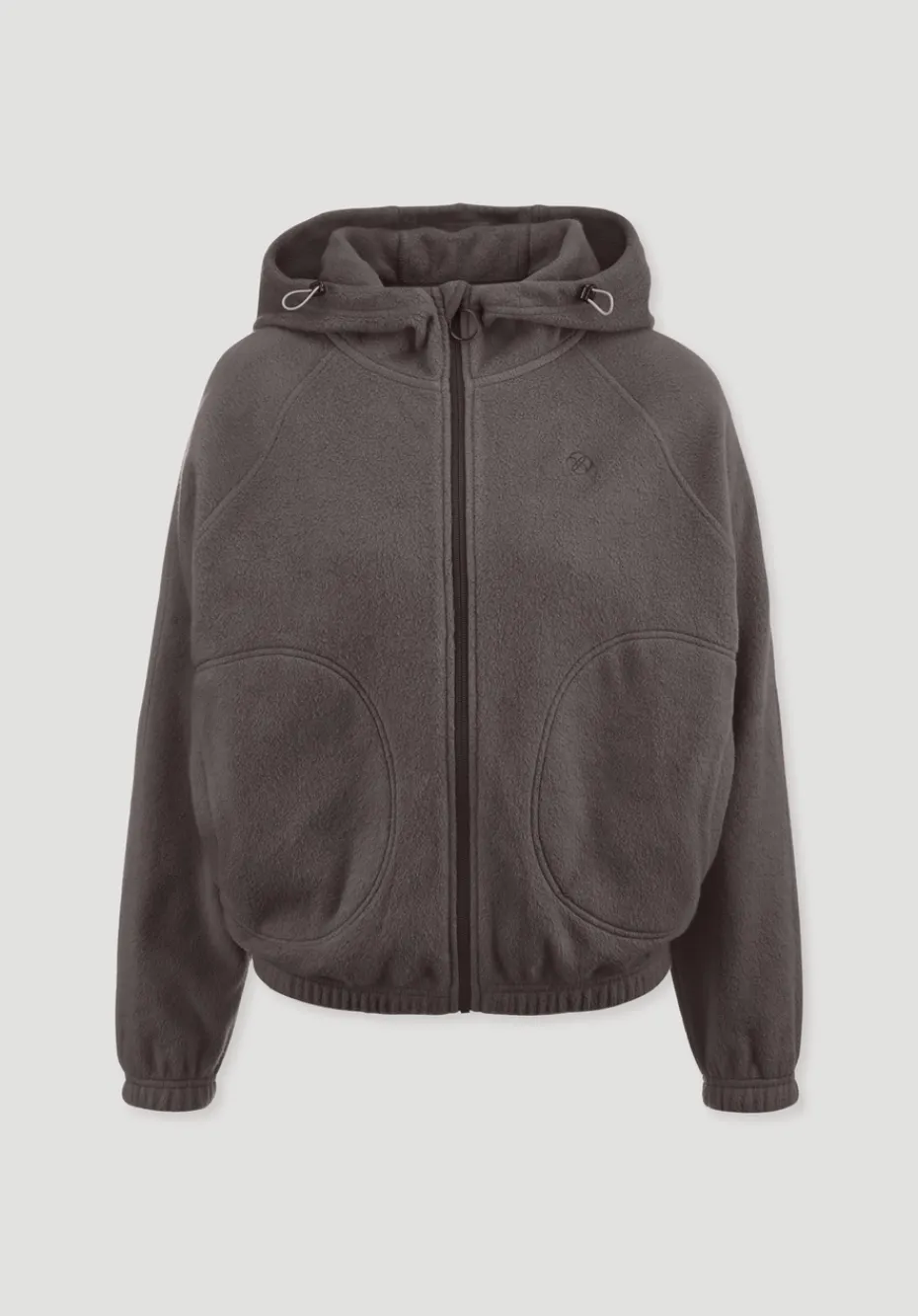 hessnatur Softfleece Jacke Oversize ACTIVE COMFORT aus reiner Bio-Baumwolle von dunkles mauve Sale