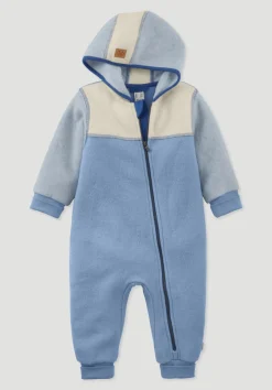 hessnatur Softfleece Overall aus reiner Bio-Baumwolle von rivierablau Discount