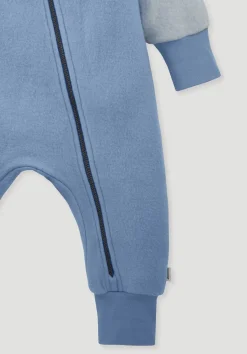 hessnatur Softfleece Overall aus reiner Bio-Baumwolle von rivierablau Discount