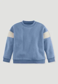 hessnatur Softfleece Sweatshirt aus reiner Bio-Baumwolle von rivierablau Outlet