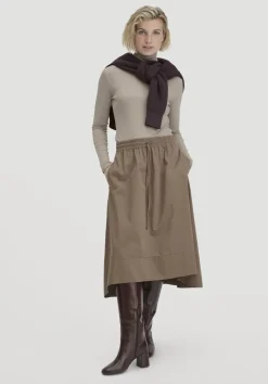 hessnatur Softrib Longsleeve Fitted aus Bio-Baumwolle und TENCEL™ Modal von taupe New