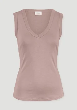hessnatur Softrib Top Fitted aus Bio-Baumwolle und TENCEL™ Modal von rosé Clearance
