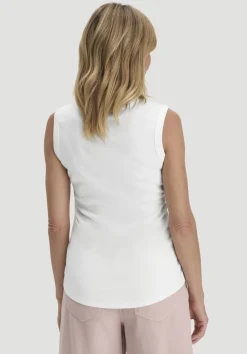 hessnatur Softrib Top Fitted aus Bio-Baumwolle und TENCEL™ Modal von naturweiss
