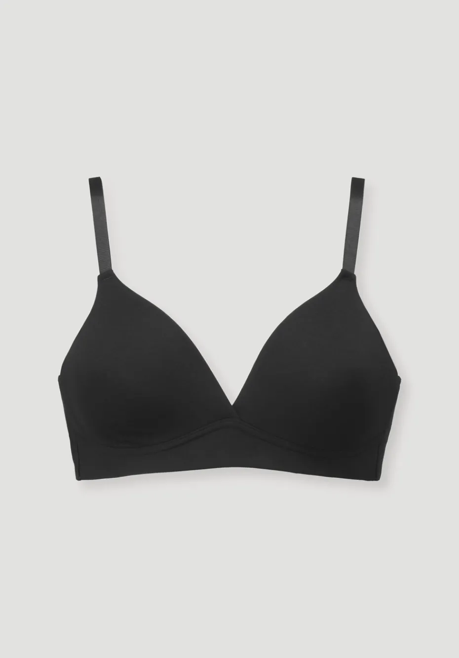 hessnatur Spacer BH bügellos PURE SENSE aus TENCEL™ Modal von schwarz
