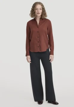 hessnatur Strick Hose Relaxed aus Bio-Merinowolle und Bio-Baumwolle von schwarz Hot