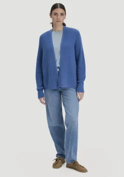 hessnatur Strick Jacke Oversize aus reinem Alpaka von kornblume Online