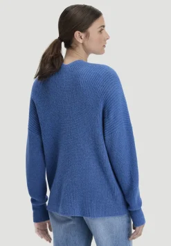 hessnatur Strick Jacke Oversize aus reinem Alpaka von kornblume Online