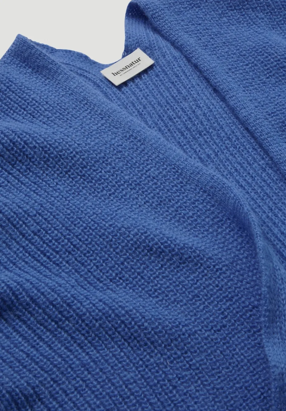 hessnatur Strick Jacke Oversize aus reinem Alpaka von kornblume Online
