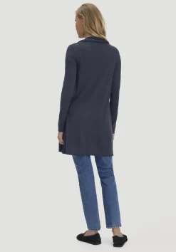 hessnatur Strick Jacke Regular aus TENCEL™ Lyocell und Bio-Baumwolle von marine New